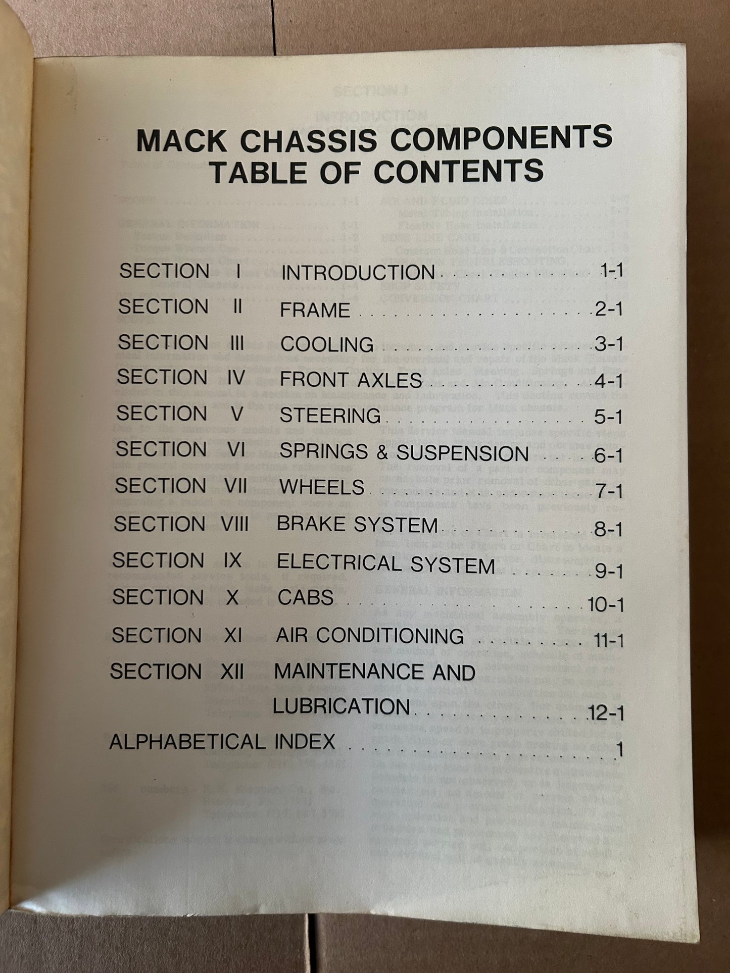 Mack Trucks _ Chasis Components _ Service Manual