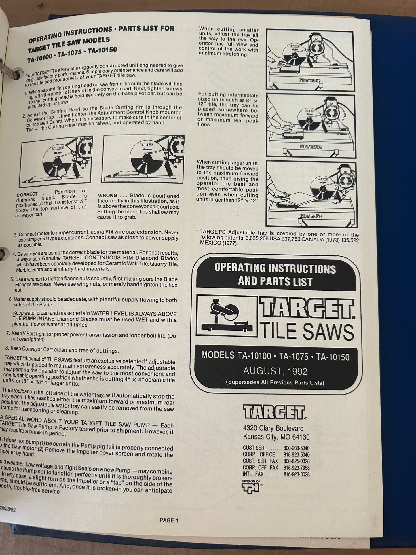 XANDER Target _ Saws & Etc Manuals vol 2
