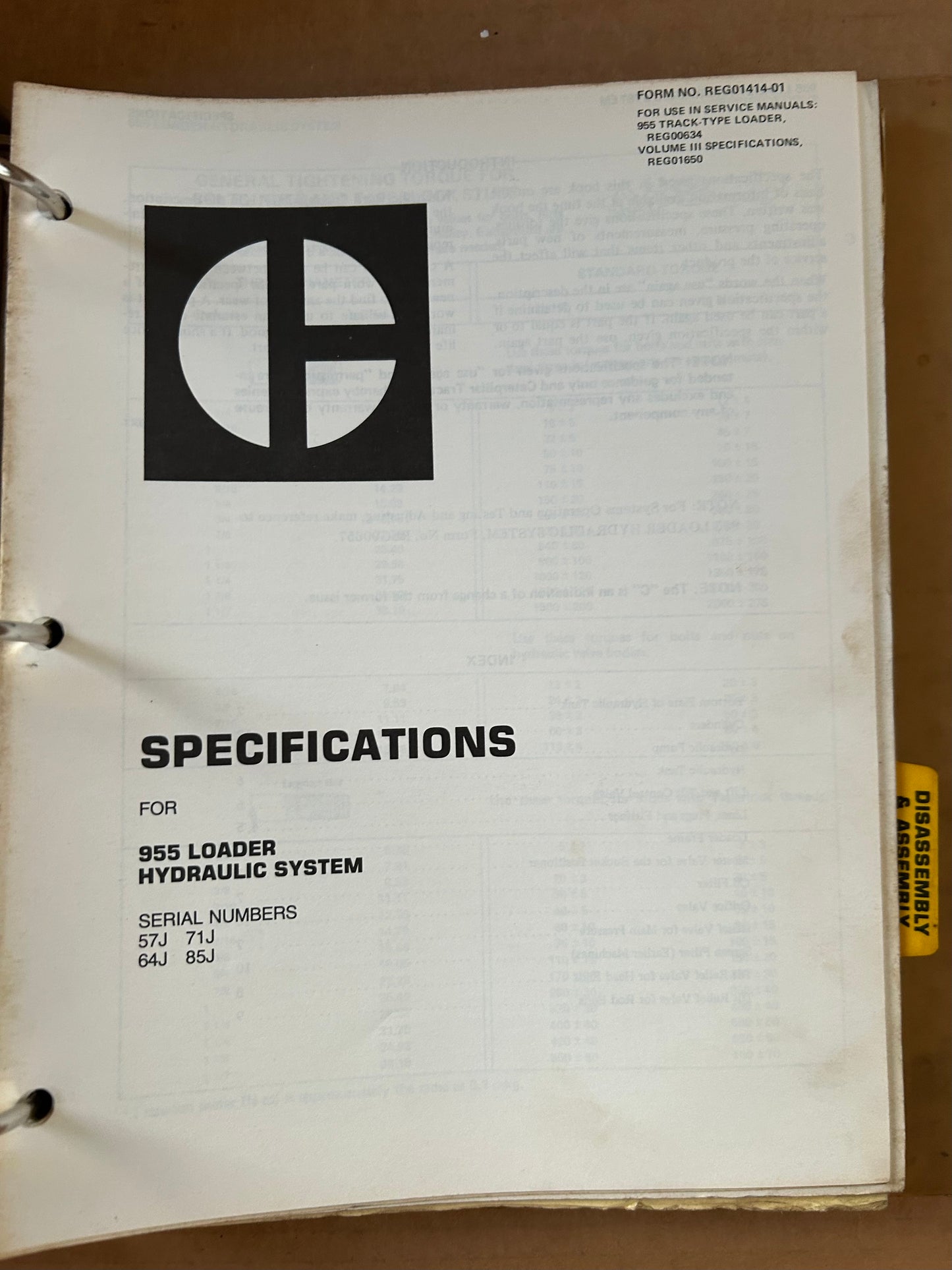 Caterpillar _ 955 K & 955L Track-Type Loaders _ Service Manual