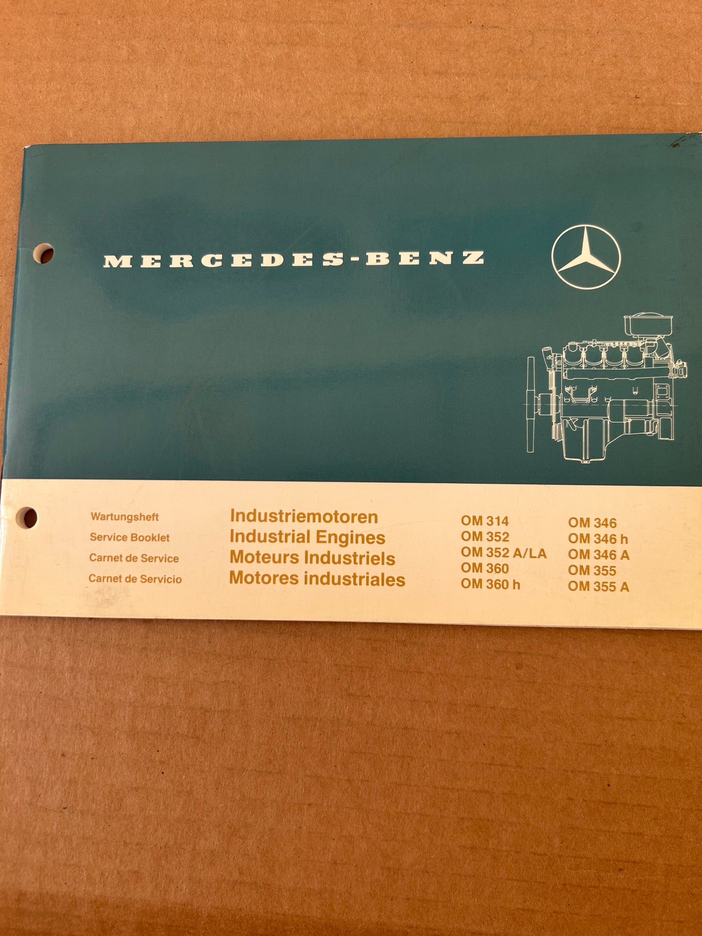 Mercedes-Benz _ OM 352, 352 A, 362 LA & OM 420 _ Workshop Manual
