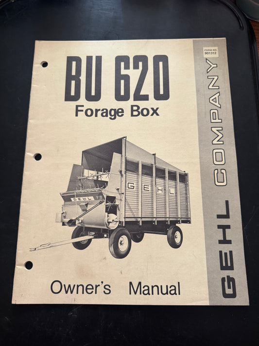 Gehl _ BU 620 Forage Box _ Owner’s Manual