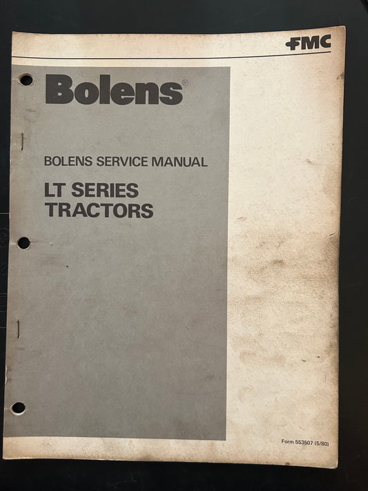 Bolens _ LT Series Tractors _ Service Manual