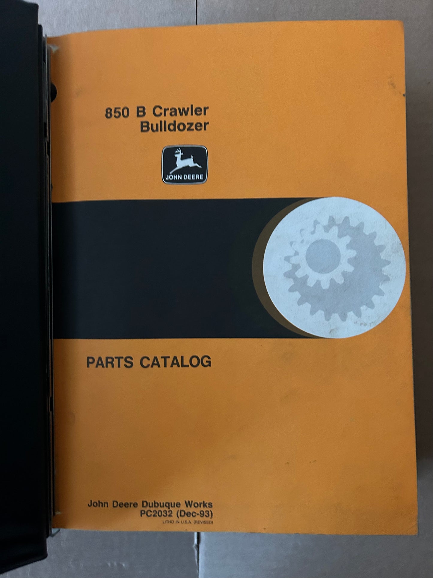 John Deere _ 850B Crawler Bulldozer _ Parts Catalog & Component Technical Manuals