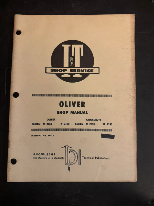 I&T _ Oliver and Cockshutt Models 2050 & 2150_ Shop Manual O-22