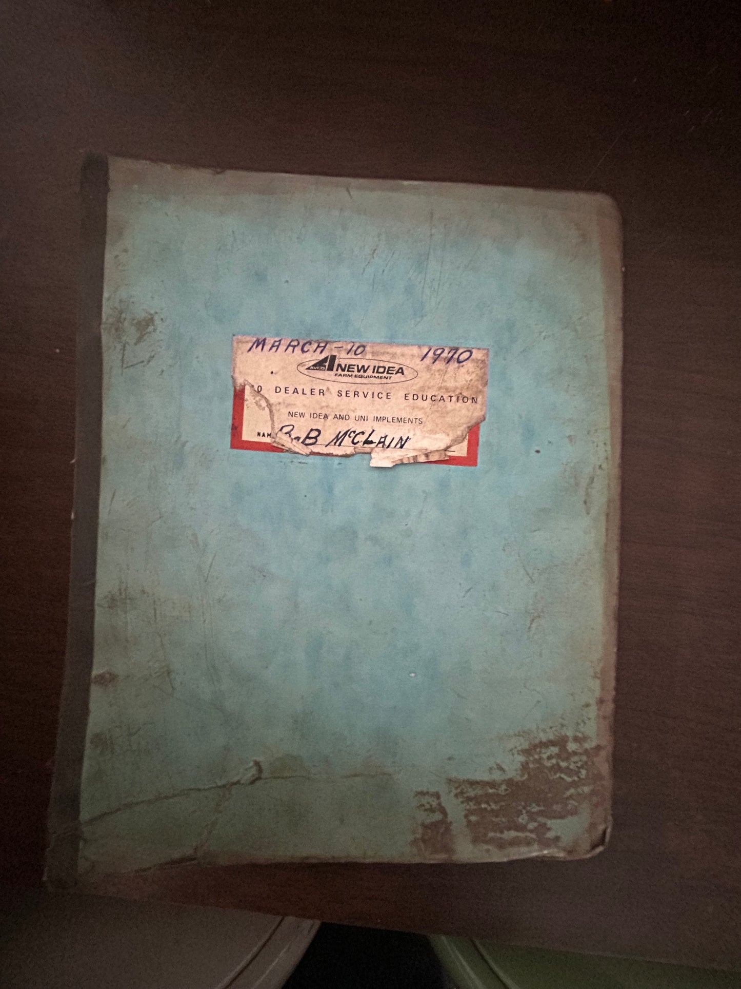 New Idea _ 1970 Uni Implements _ Dealer Service Education