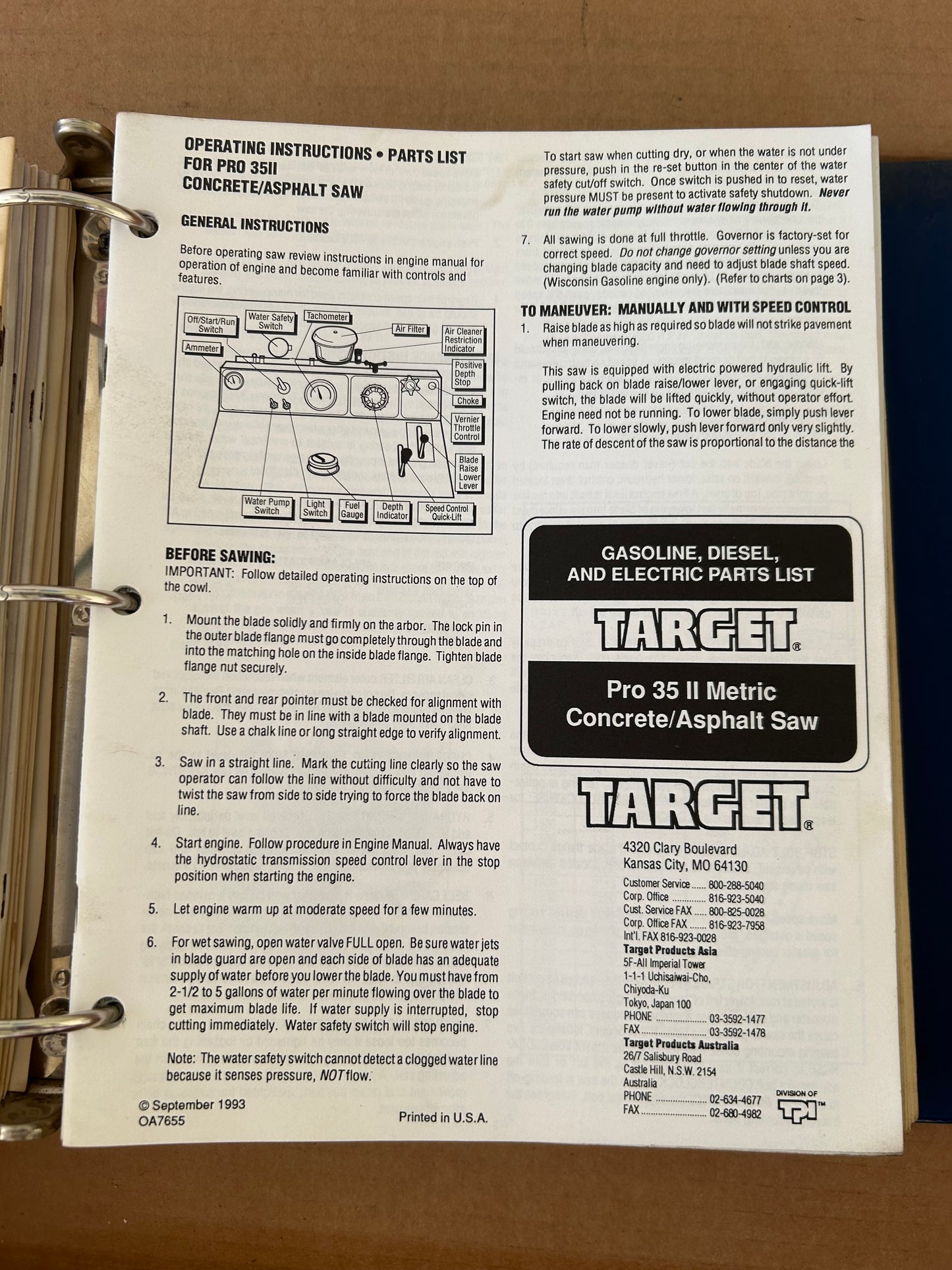 XANDER Target _ Saws & Etc Manuals vol 1