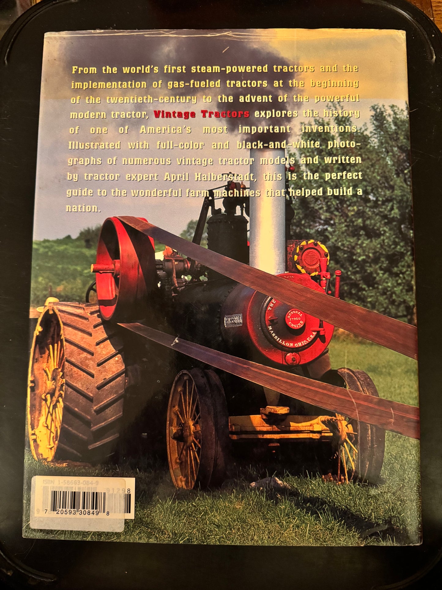 American Rustic Vintage Tractors by April Halberstadt