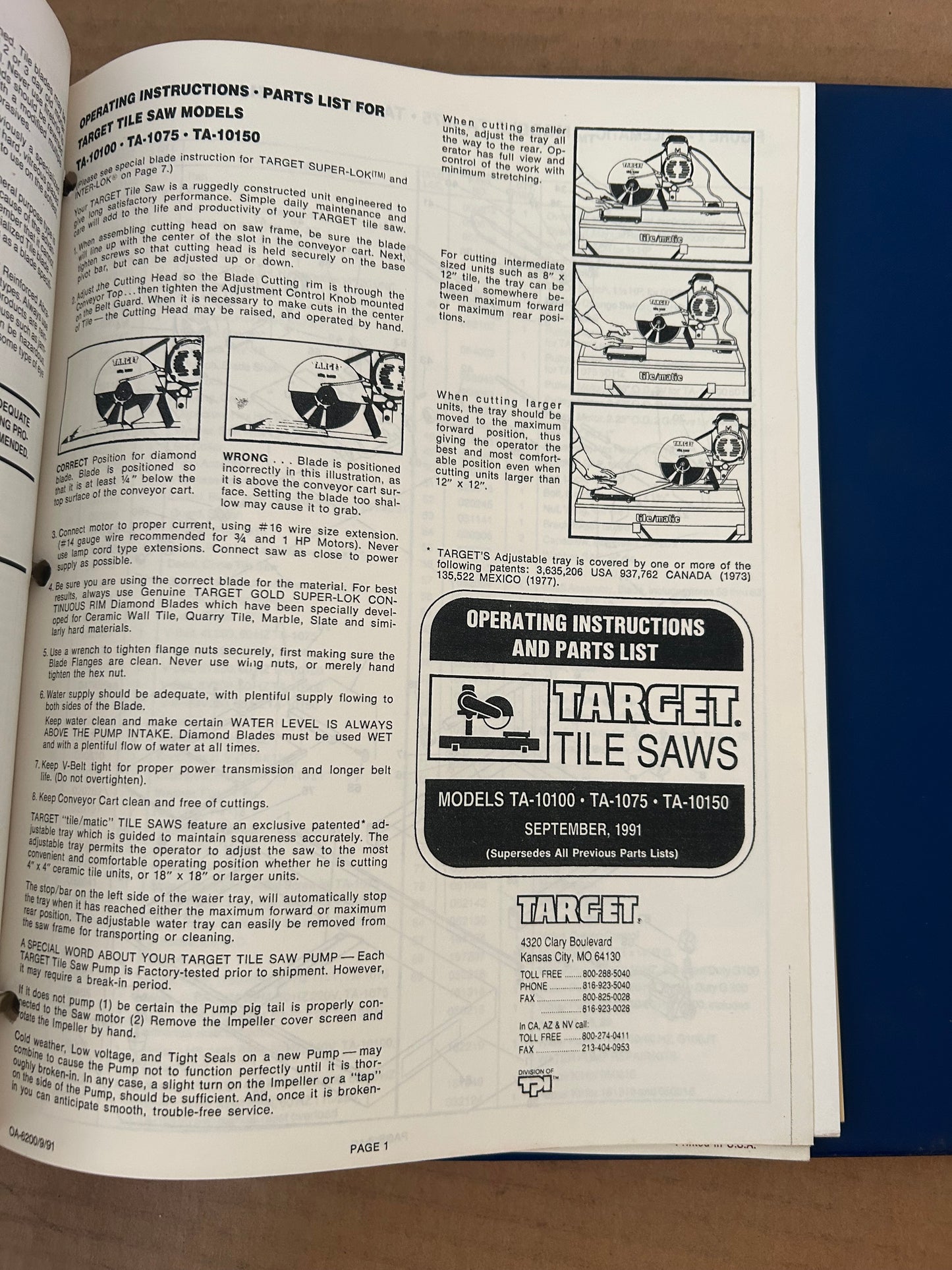XANDER Target _ Saws & Etc Manuals vol 3