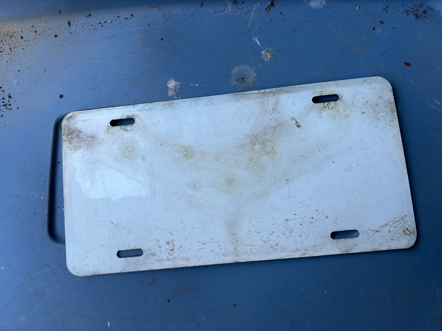 Novelty Used/Vintage License Plate - Joes 4x4