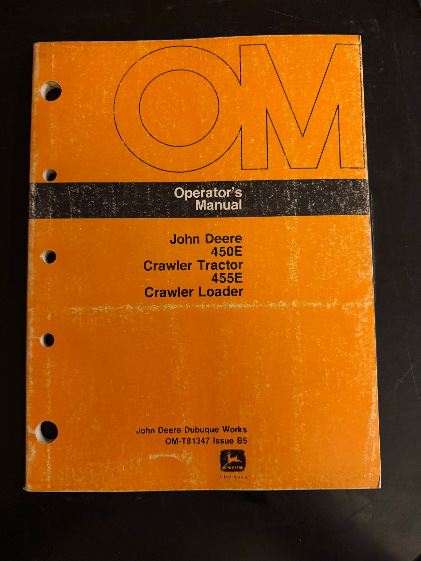 John Deere _ 450E Crawler Tractor & 455E Crawler Loader _ Operator’s Manual OM-T81347 B5