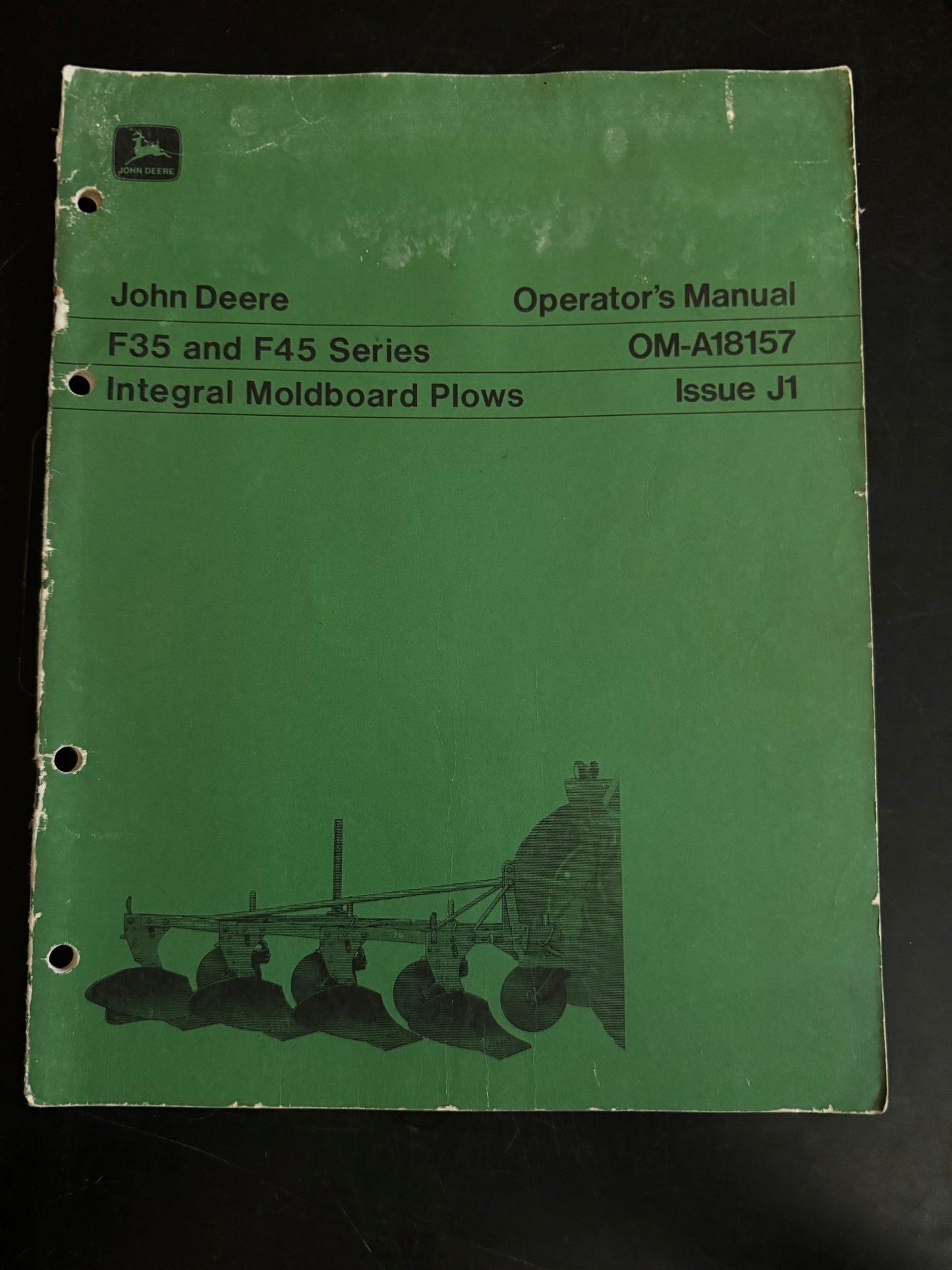 John Deere _ F35 & F45 Series Integral Moldboard Plows _ Operator’s Manual OM-A18157 J1