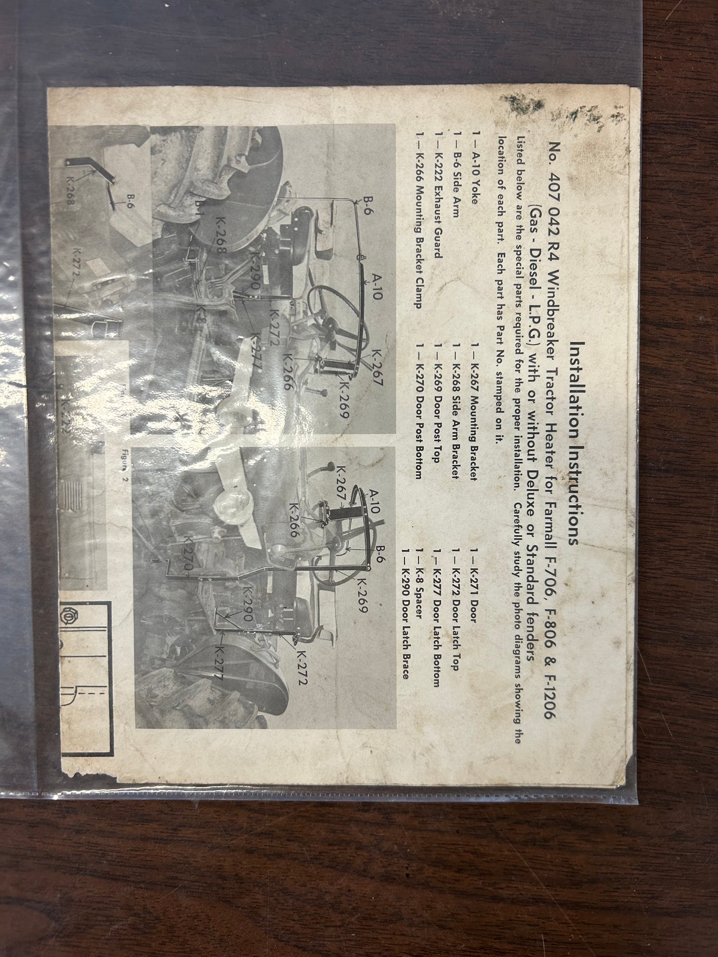IH _ McCormick Farmall 806 Tractor _ Operator’s Manual - Poor Condition
