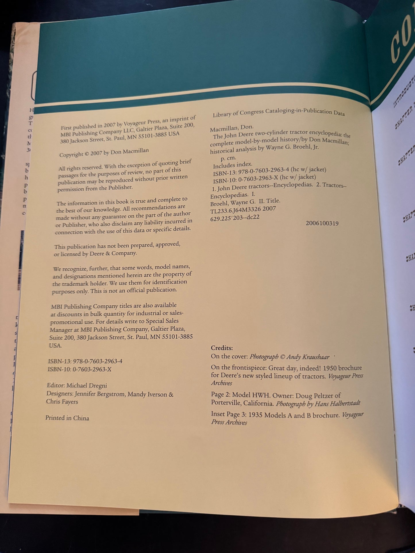 The John Deere Two-Cylinder Tractor Encyclopedia