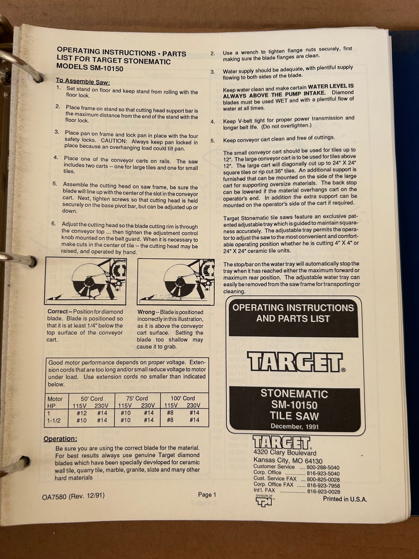 XANDER Target _ Saws & Etc Manuals vol 1