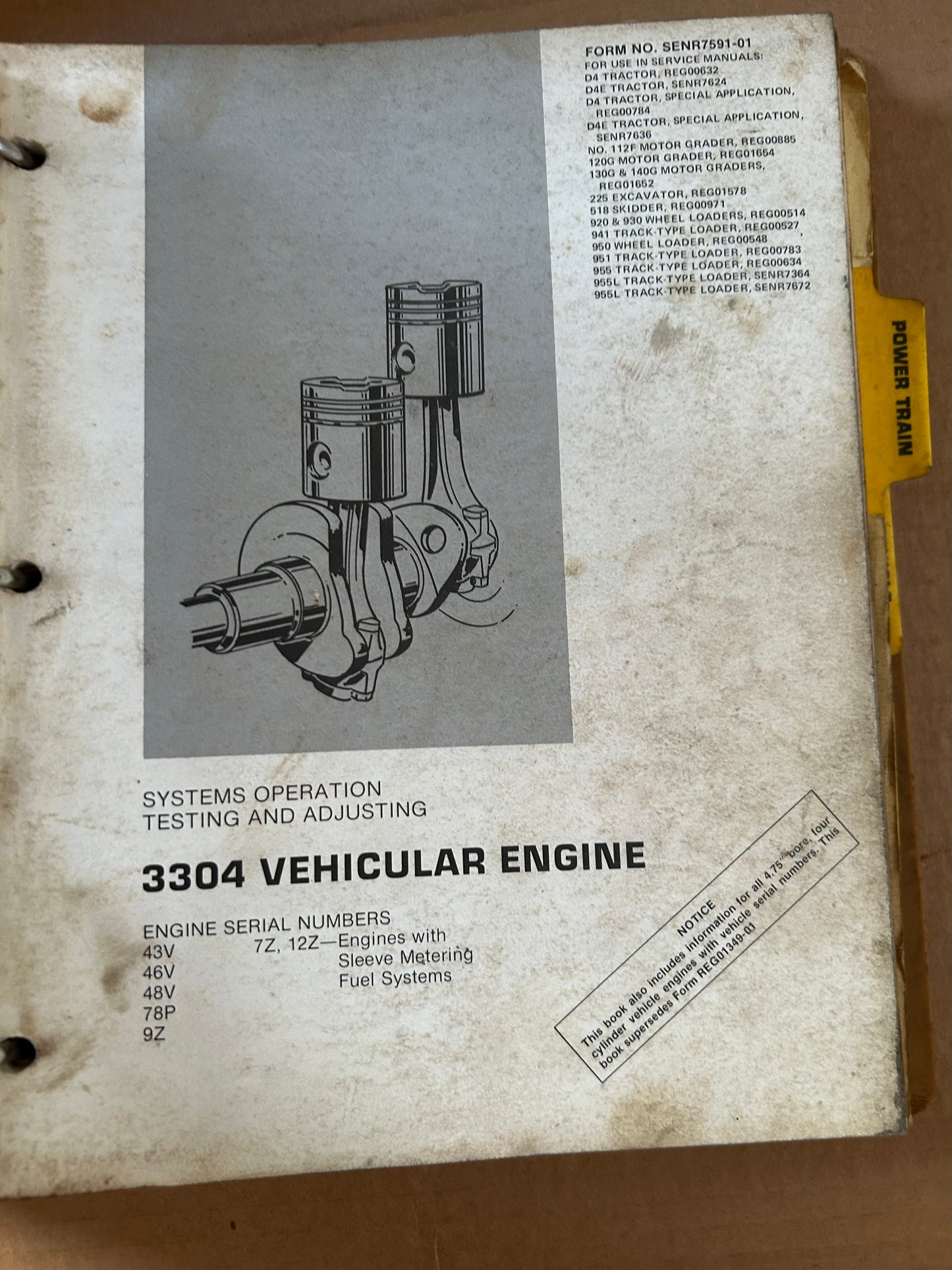 Caterpillar _ 955 K & 955L Track-Type Loaders _ Service Manual