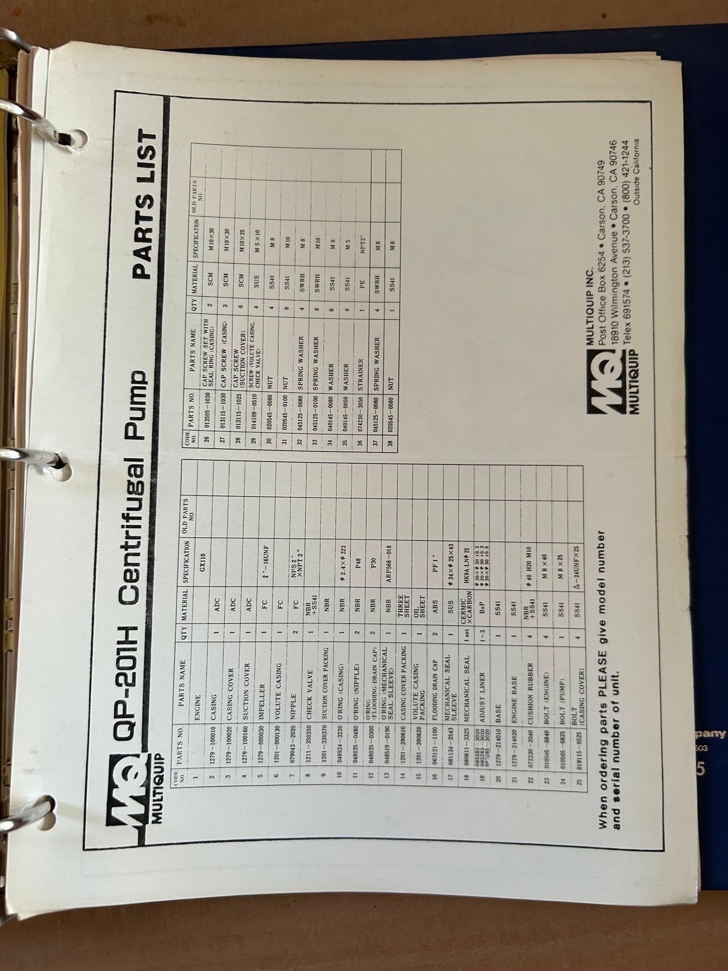 Mikasa _ Manuals Binder