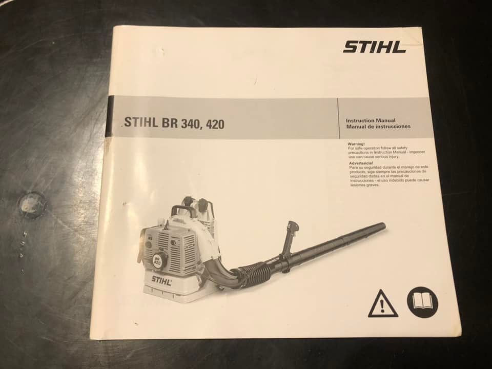 Stihl _ BR 340, 420 Instructions Manual