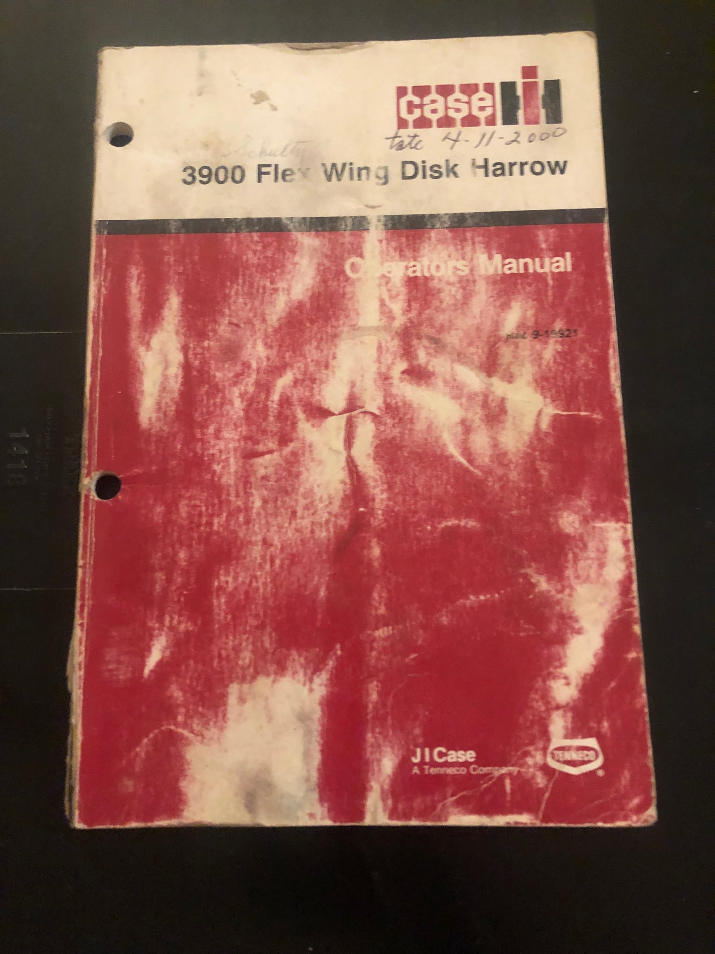 Case IH _ 3900 Flex Wing Disk Harrow _ Operator’s Manual