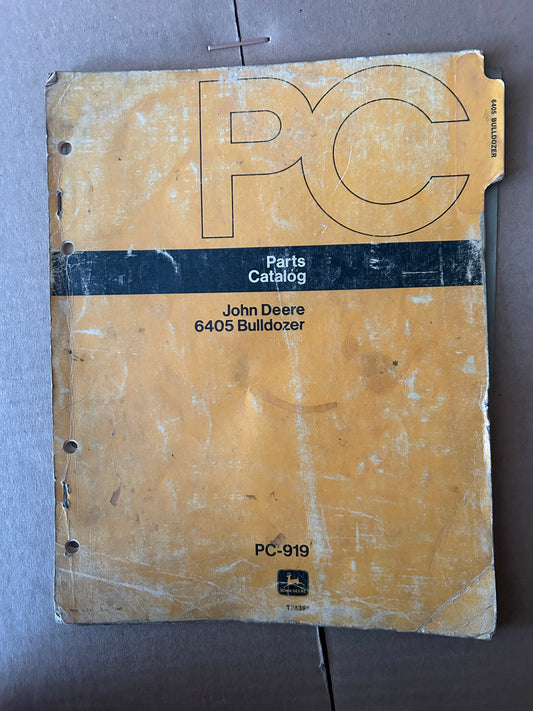 John Deere _ 6405 Bulldozer _ Parts Catalog PC-919