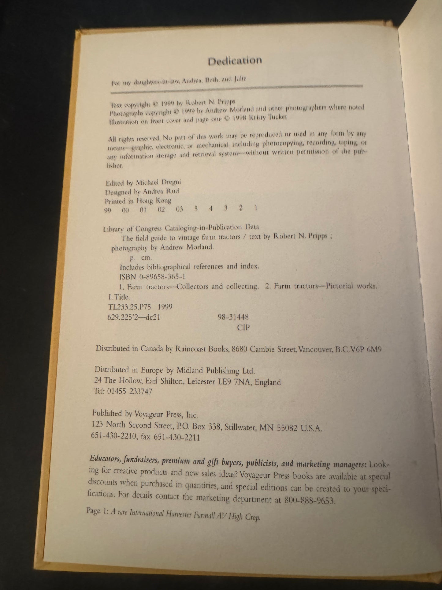 The Field Guide to Vintage Farm Tractors