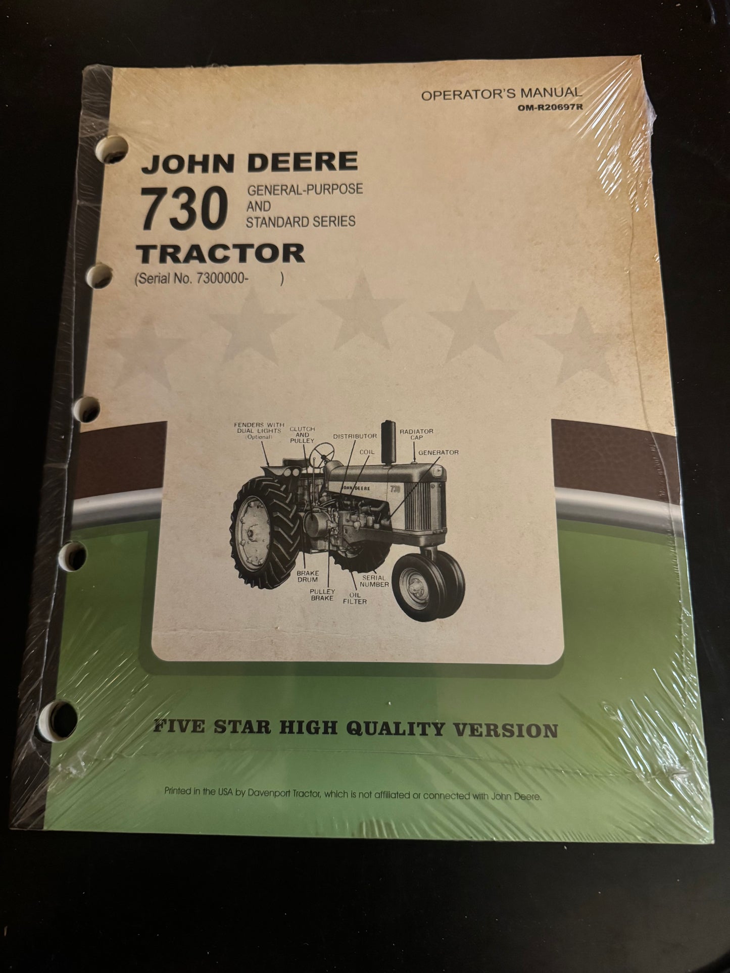 John Deere _ 730 General-purpose & Standard series Tractor _ operator’s manual OM-R20697R