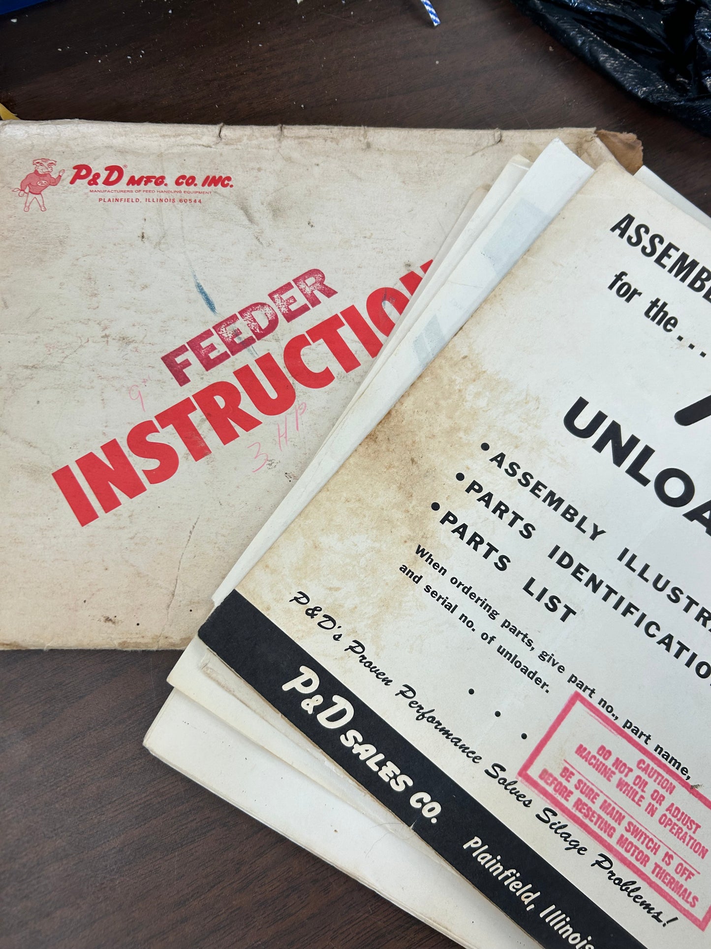 Assembly Instructions for P&D unloader _ packet & manuals