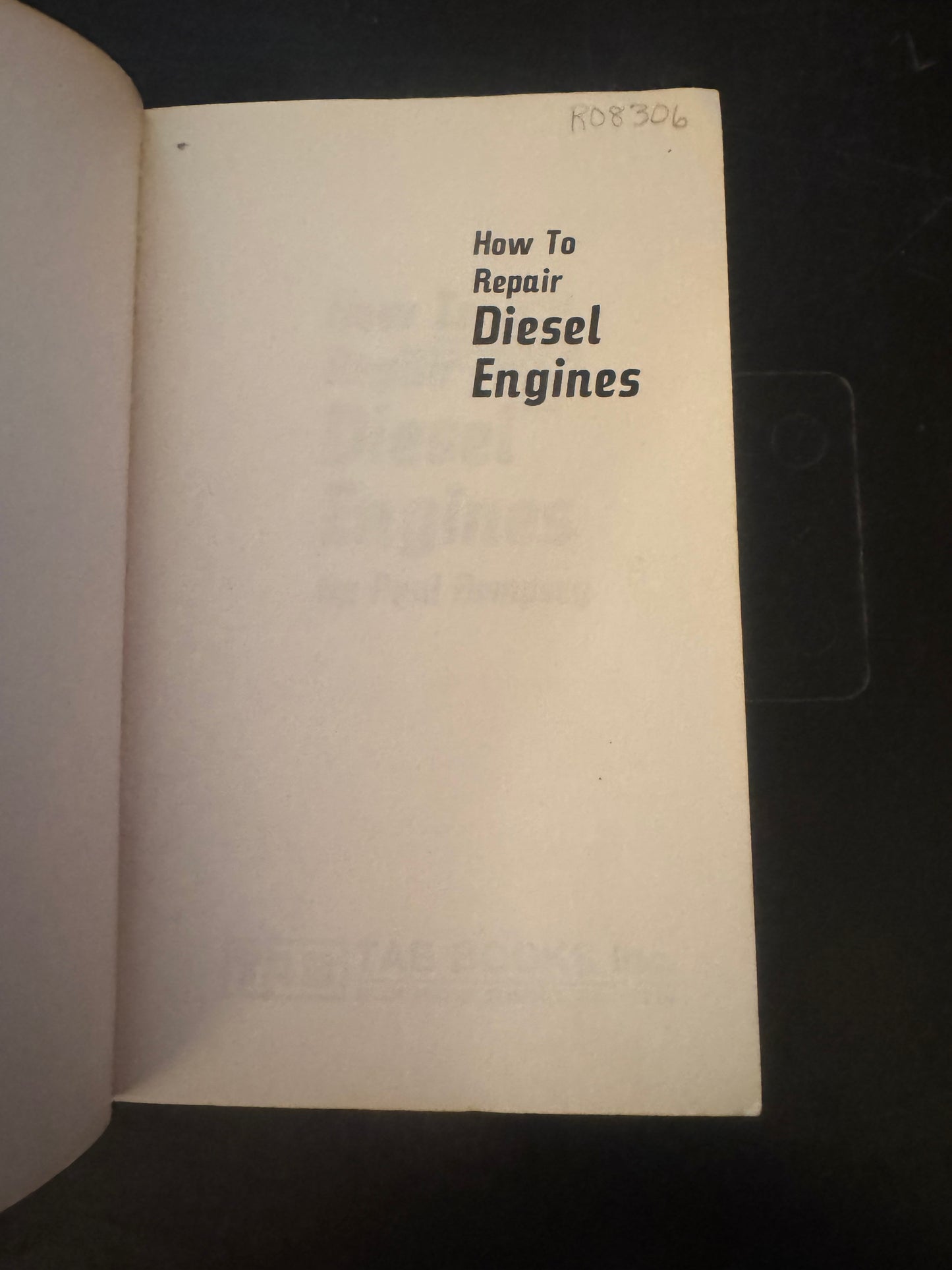 How To Repair Diesel Engine by Paul Dempsey