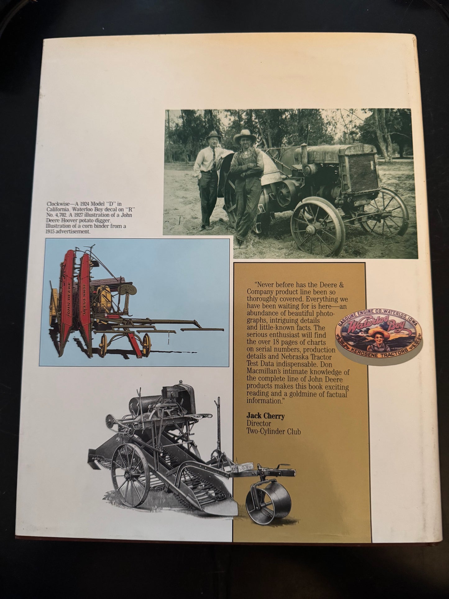 John Deere Tractors And Equipment Volume One 1837-1959 by Don Macmillan and Russell Jones