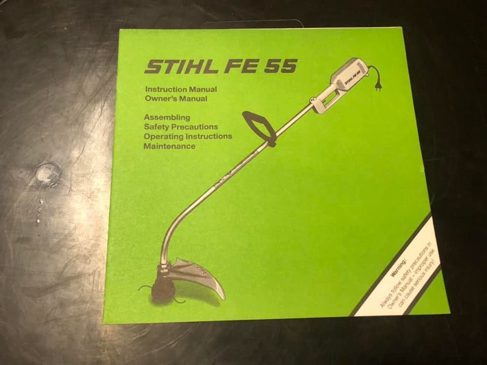 Stihl _ FE 55 Instructions & Owner’s Manual