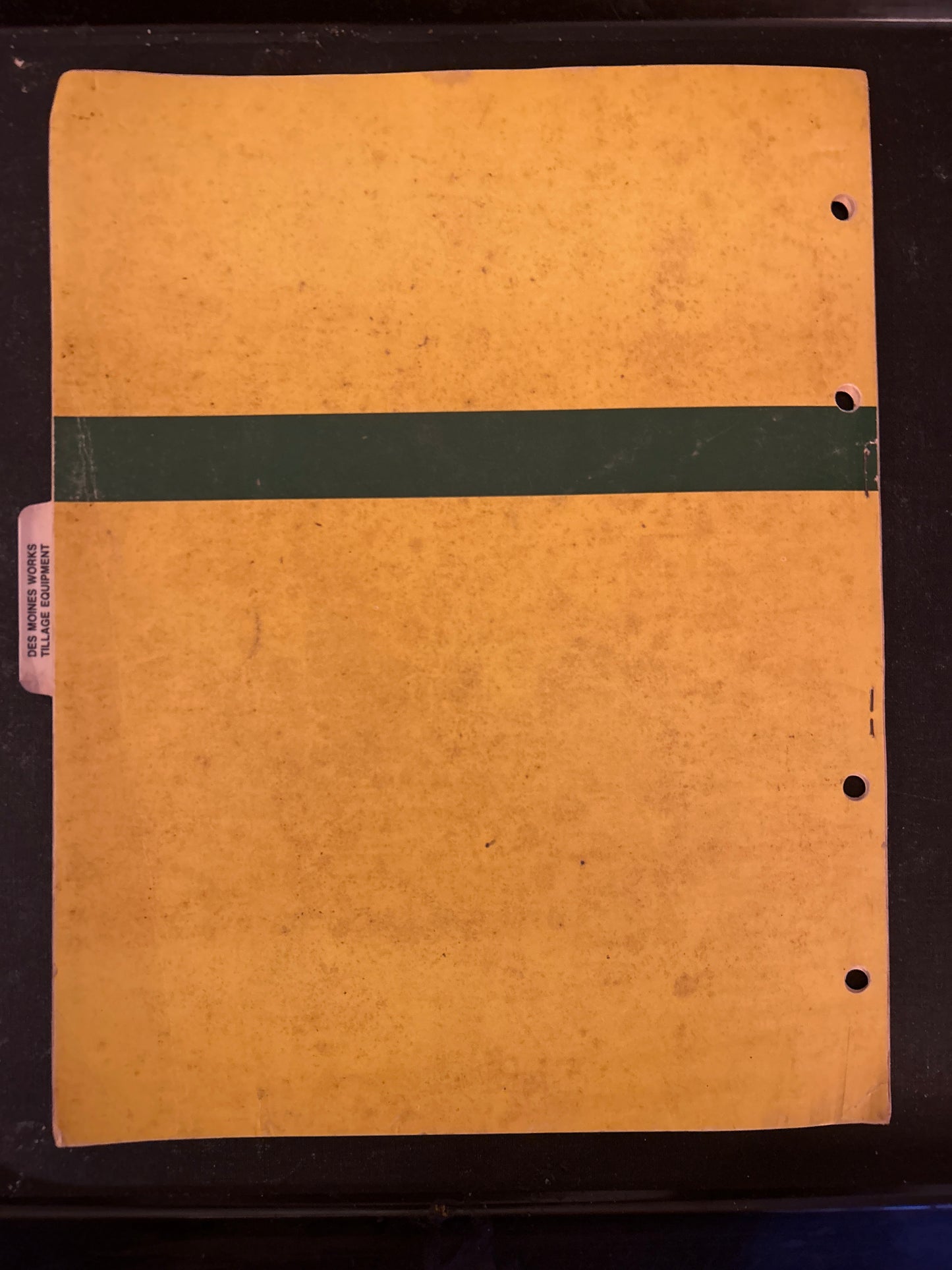 John Deere _ Des Moines Works Tillage Equipment _ Flat Rate Manual FRM-260