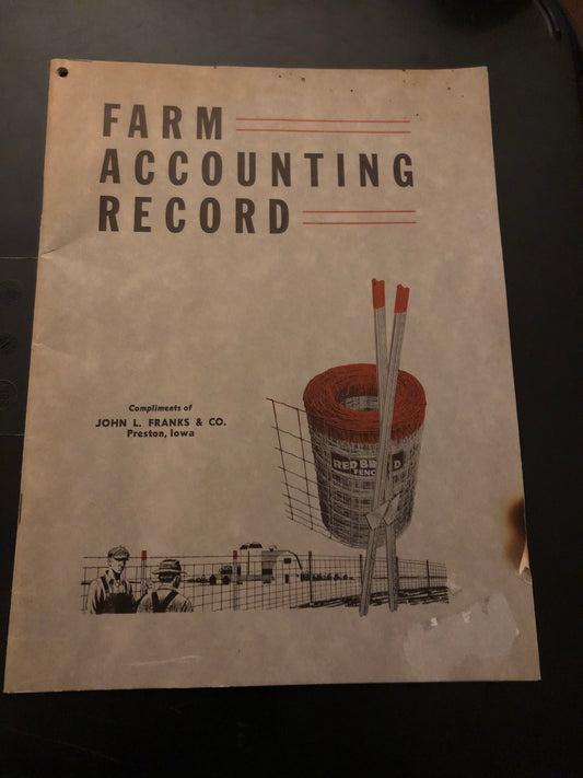 Farm accounting record
