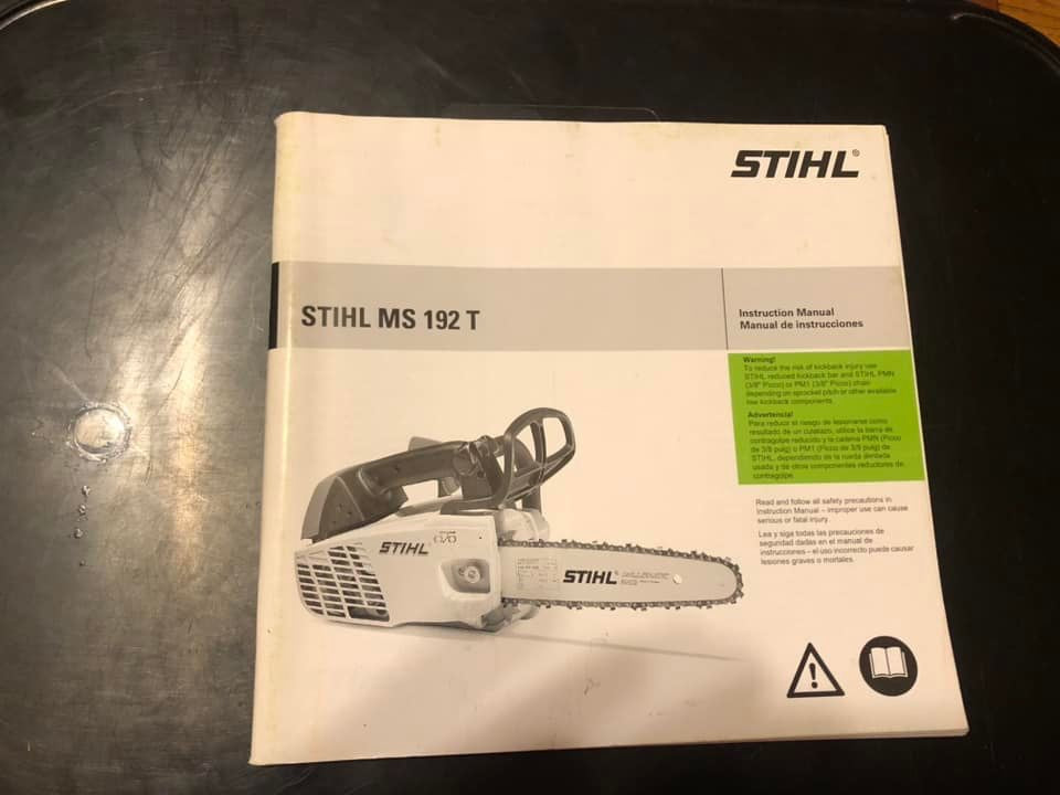 Stihl _ MS 192 T Instructions Manual