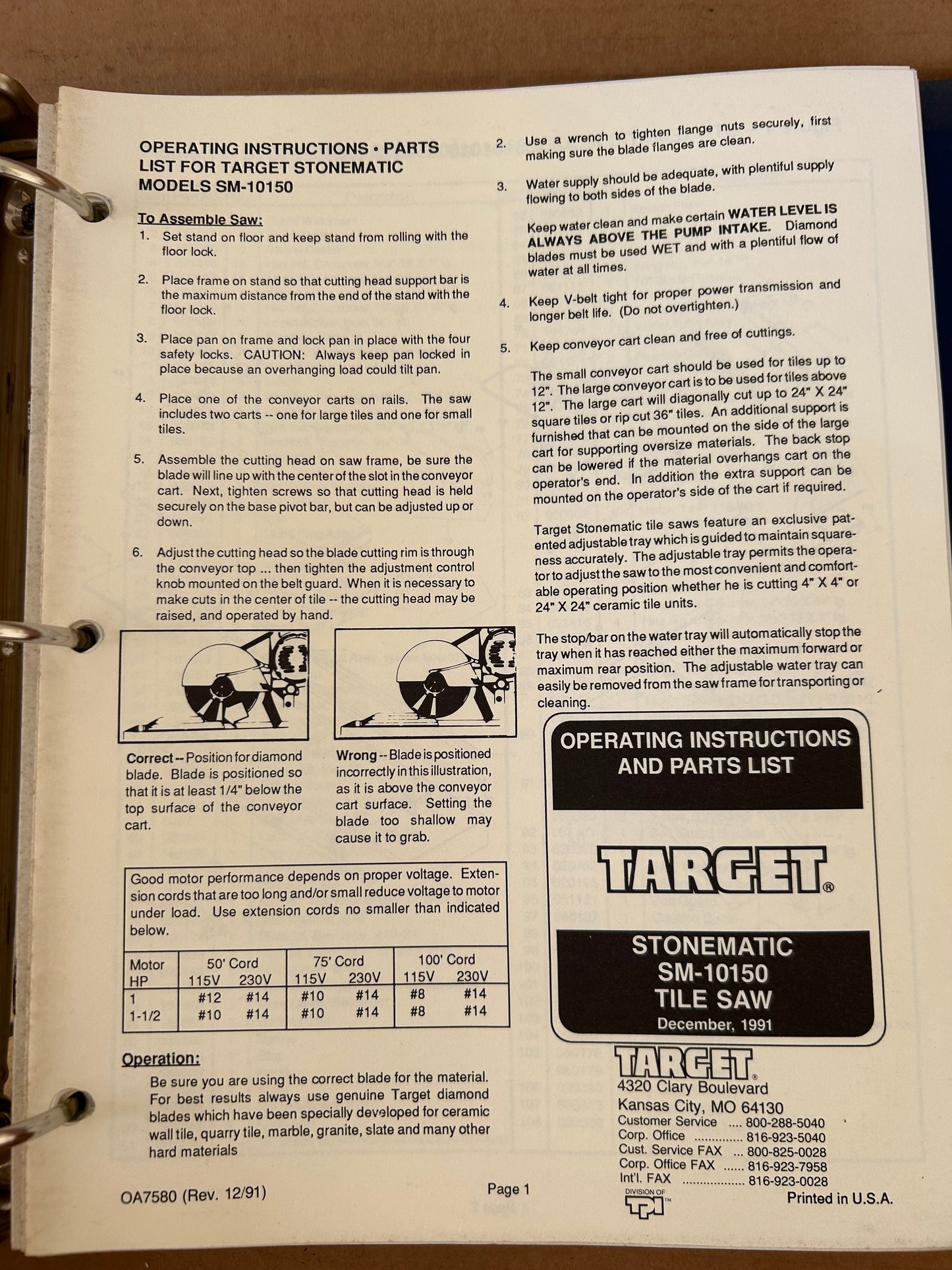 XANDER Target _ Saws & Etc Manuals vol 1