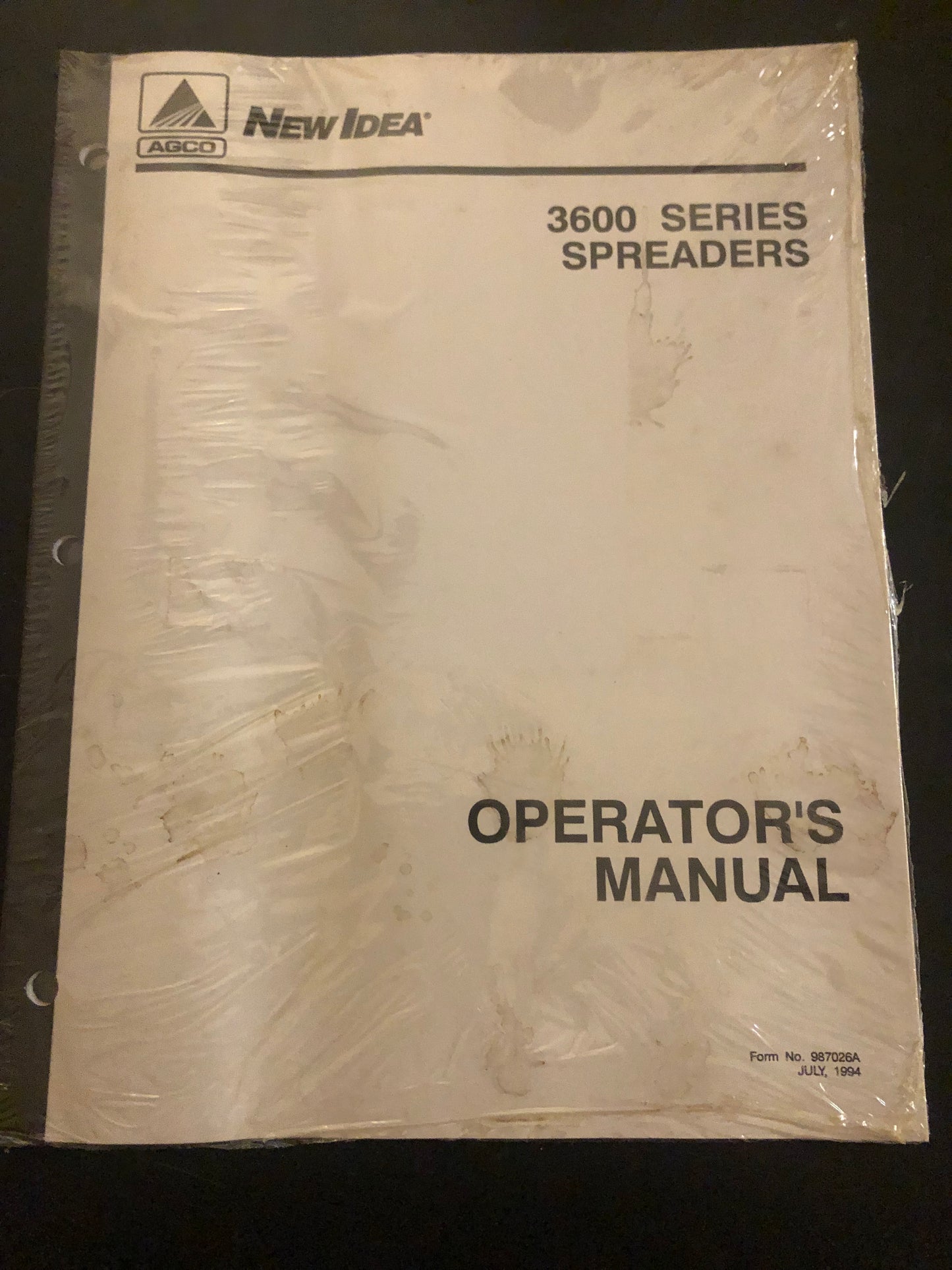 New Idea _ 3600 Series Spreaders _ Operator’s Manual