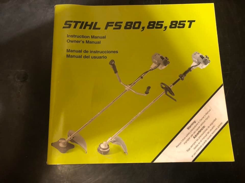 Stihl _ FS 80, 85, 85T Instructions & Owner’s Manual