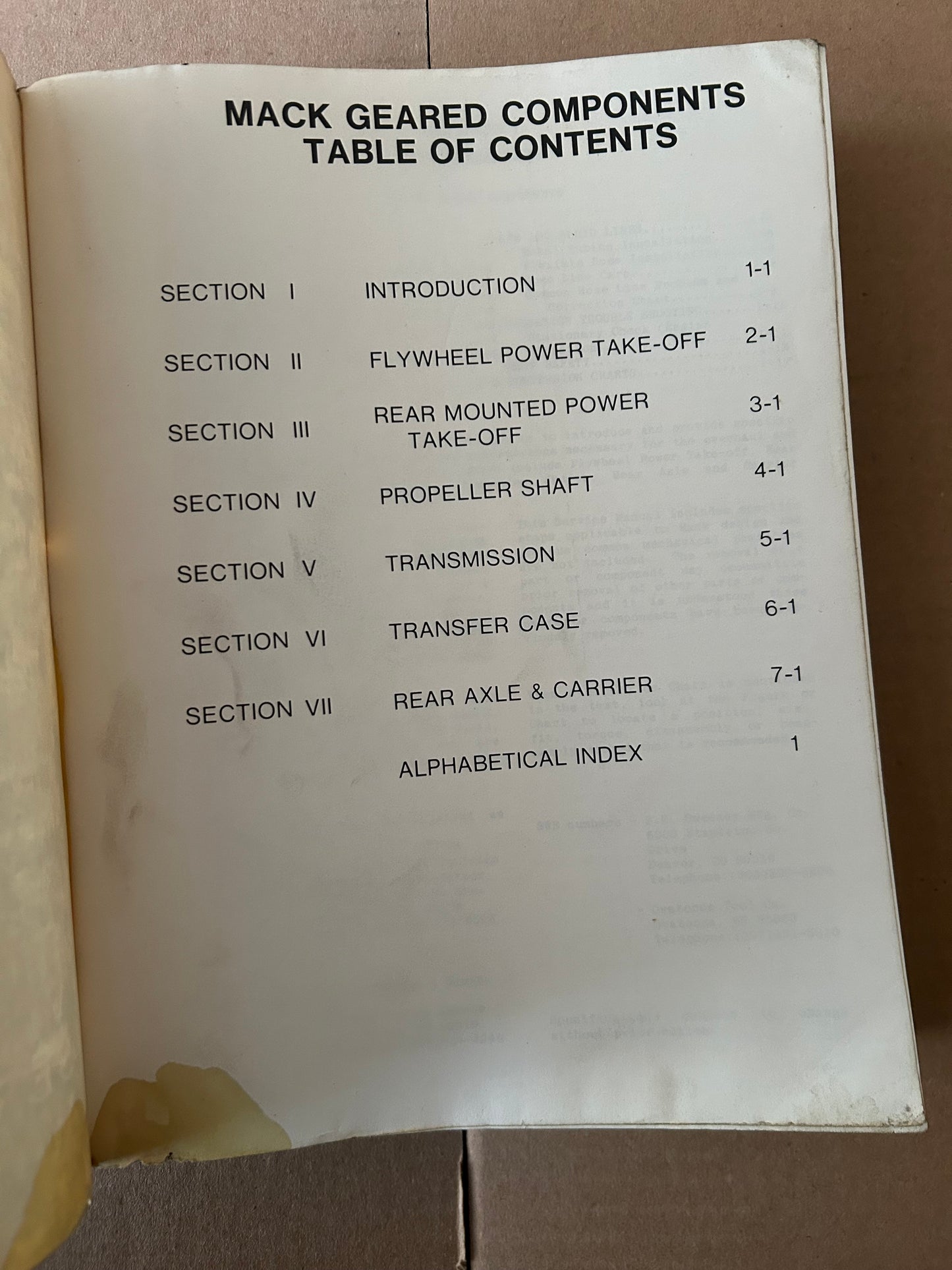 Mack Trucks _ Geared Components _ Service Manual