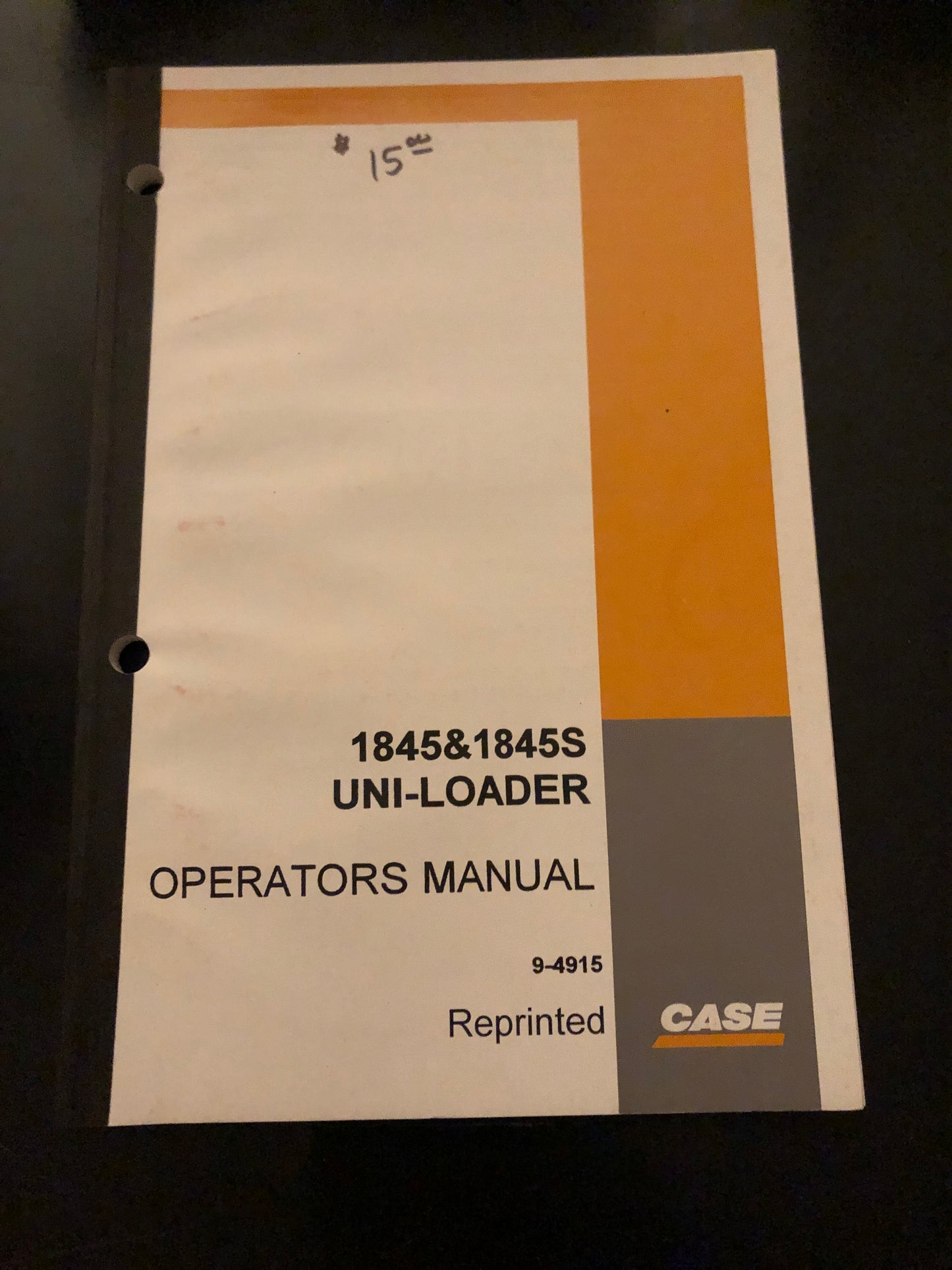 Case _ 1845 & 1845S Uni-Loader _ Operator’s Manual