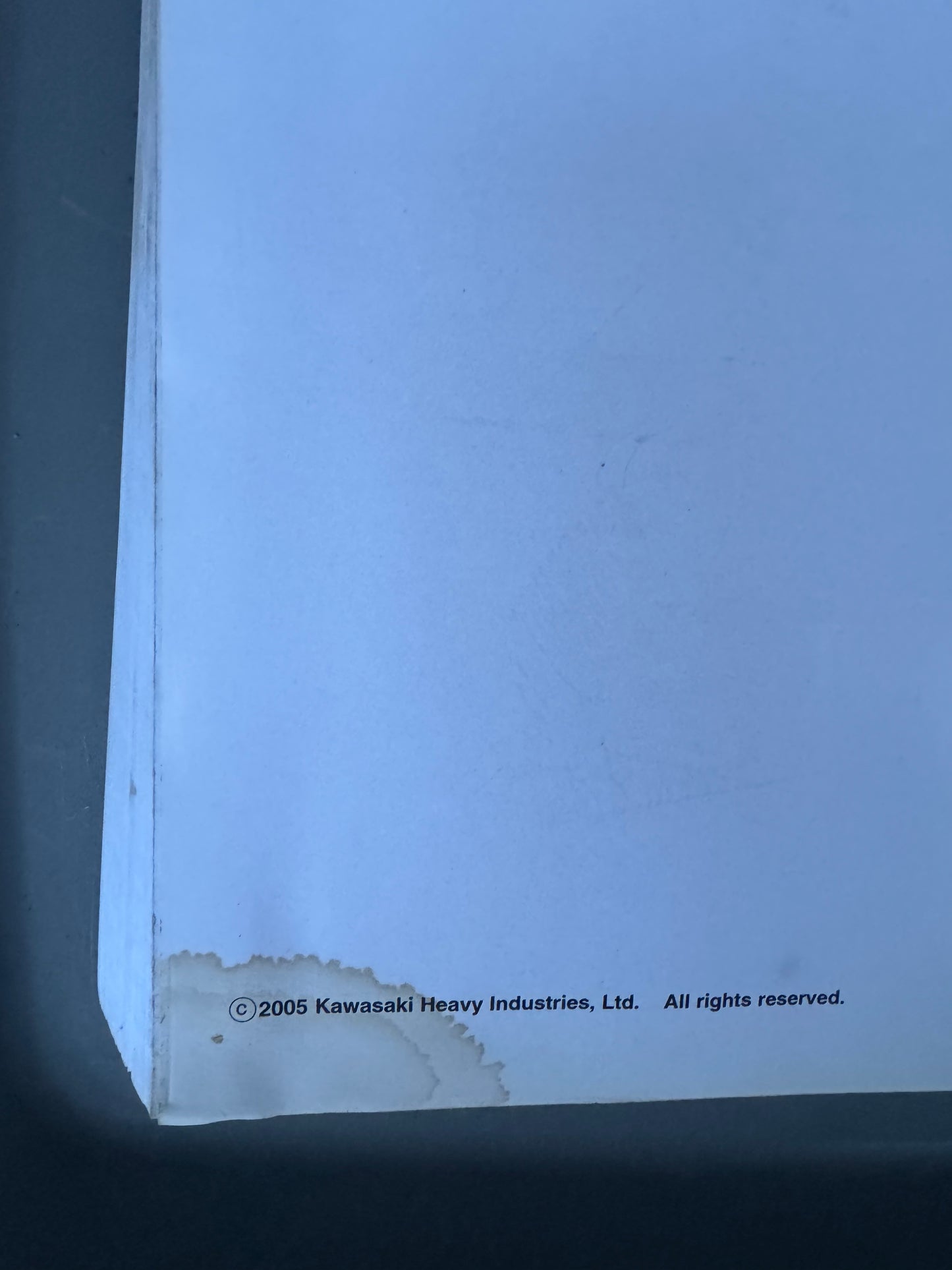 Kawasaki _ 80ZV Wheel Loader _ General Information Shop Manual Aug 2002