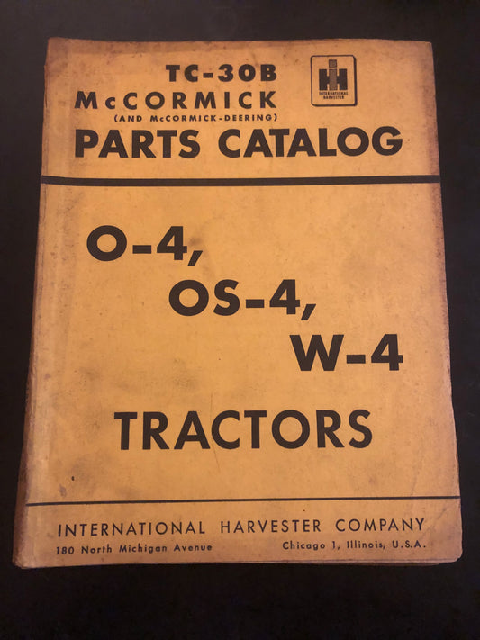 McCormick _ O-4, OS-4 & W-4 _ Parts Catalog