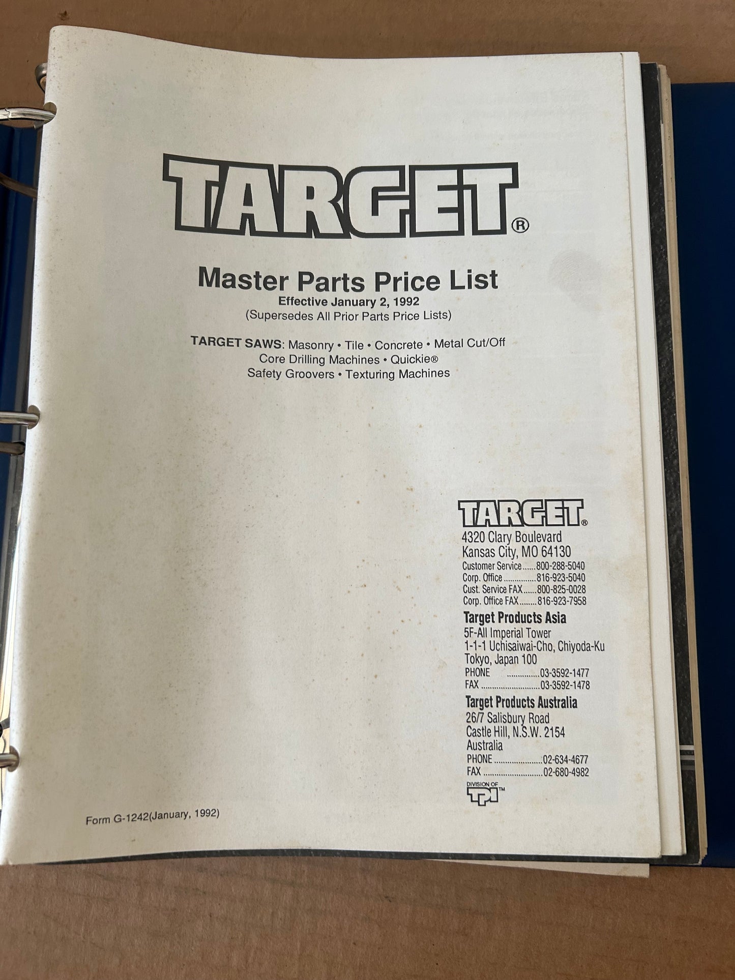XANDER Target _ Saws & Etc Manuals vol 2