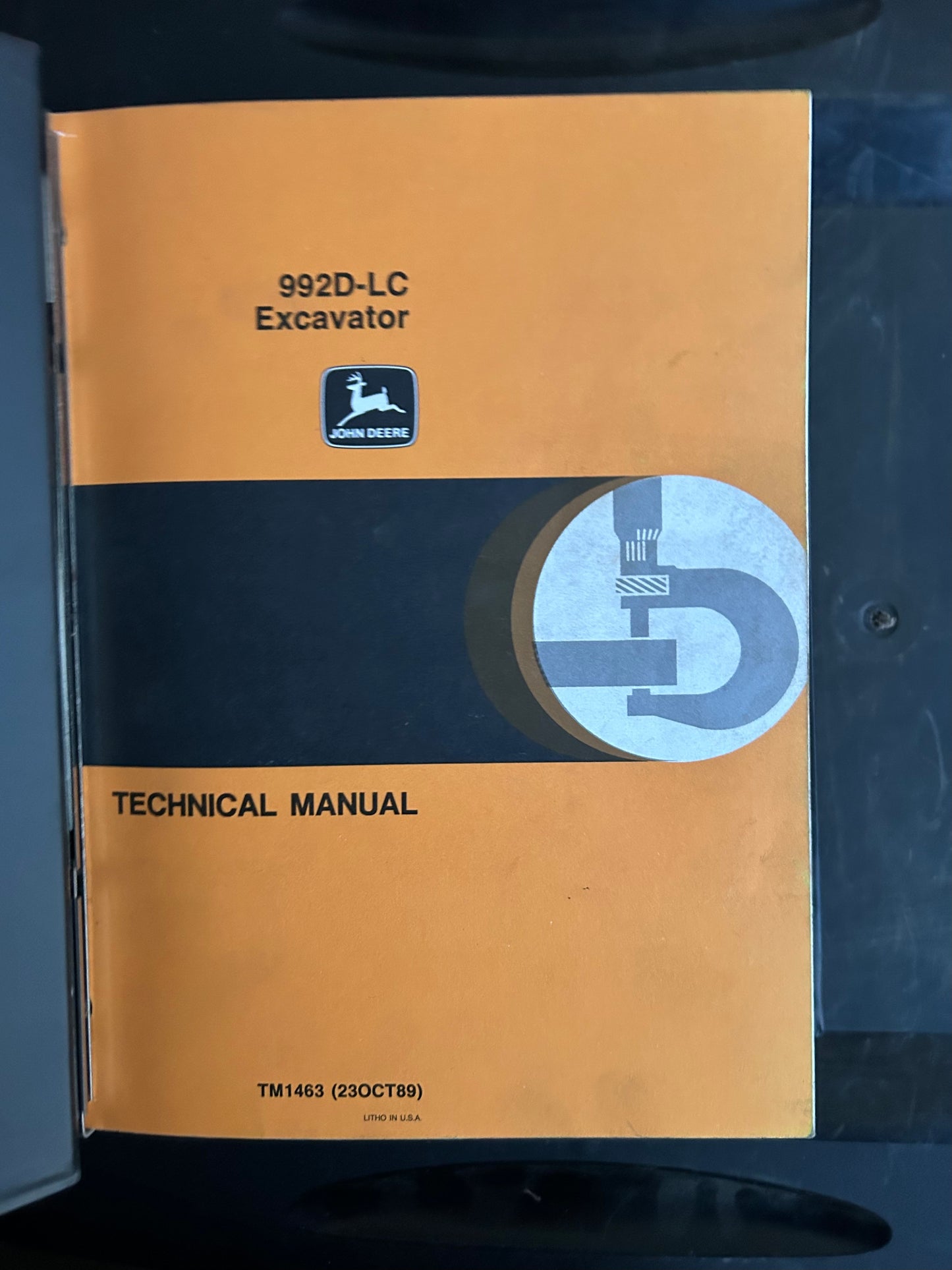 John Deere _ 992D-LC Excavator _ Technical Manual & Parts Manual