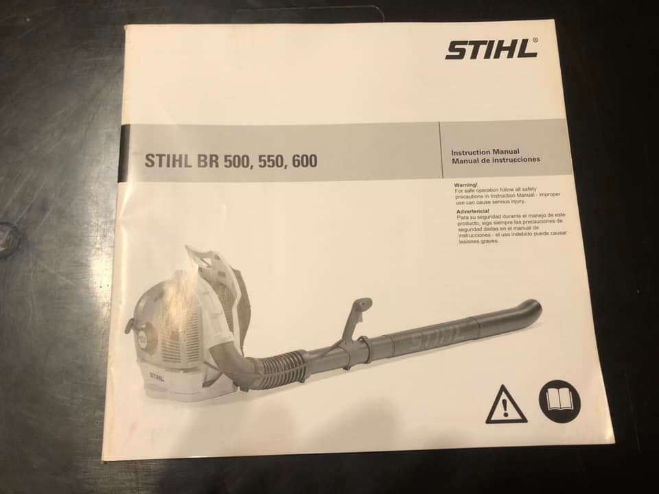 Stihl _ BR 500, 550, 600 Instructions Manual