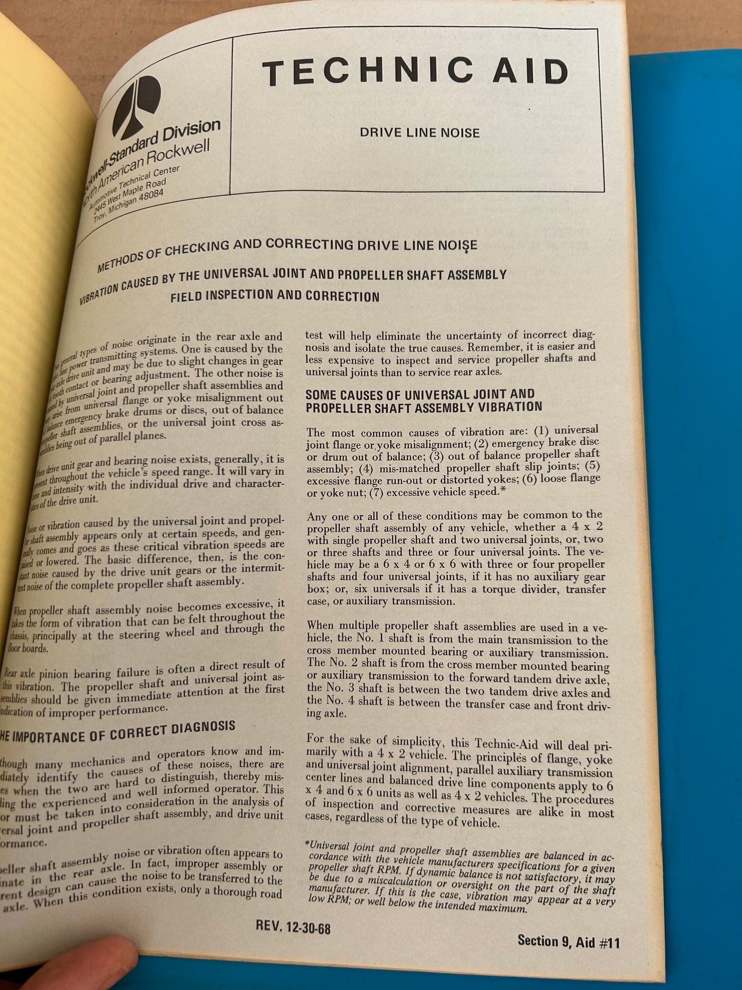 Rockwell _ Service & Maintenance Literature