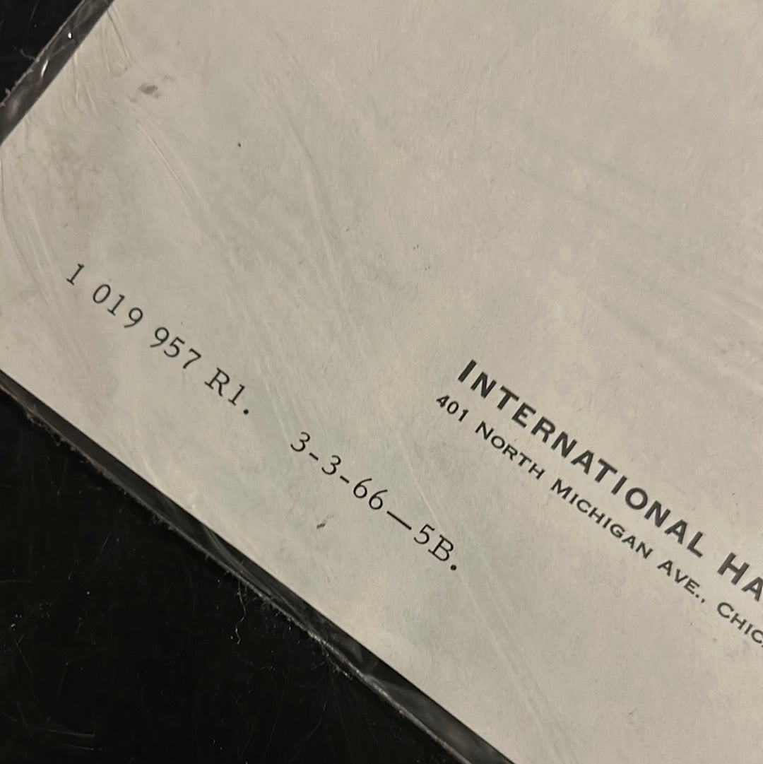 Single page Manuals, Supplements & Various Single Pages - IH & McCormick
