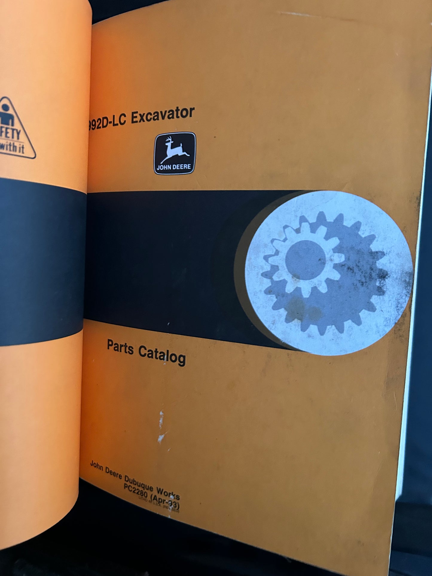 John Deere _ 992D-LC Excavator _ Technical Manual & Parts Manual