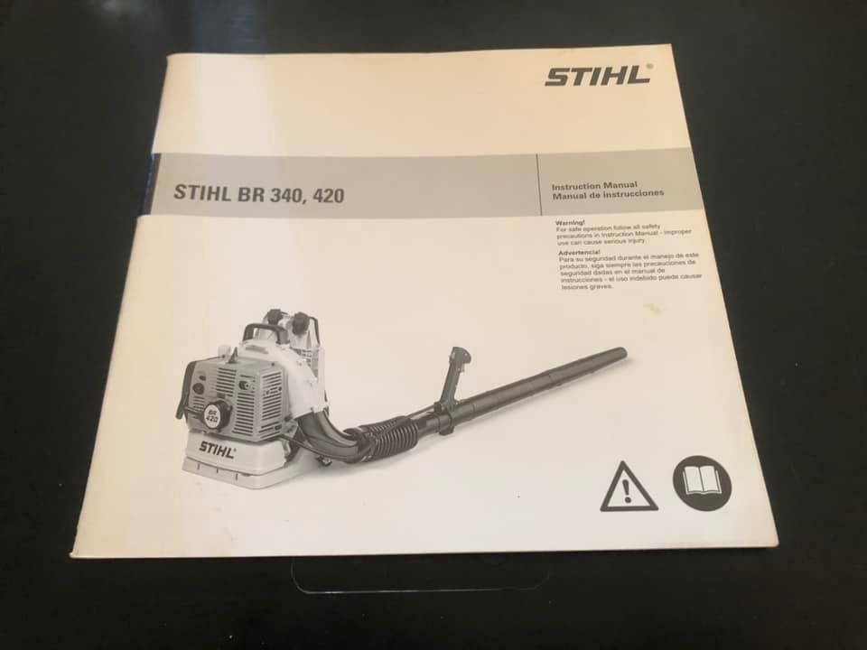 Stihl _ BR 340, 420 Instructions Manual