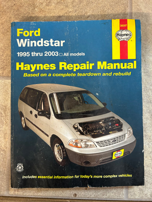 Ford Windstar 1995 thru 2003 _ Haynes Repair Manual