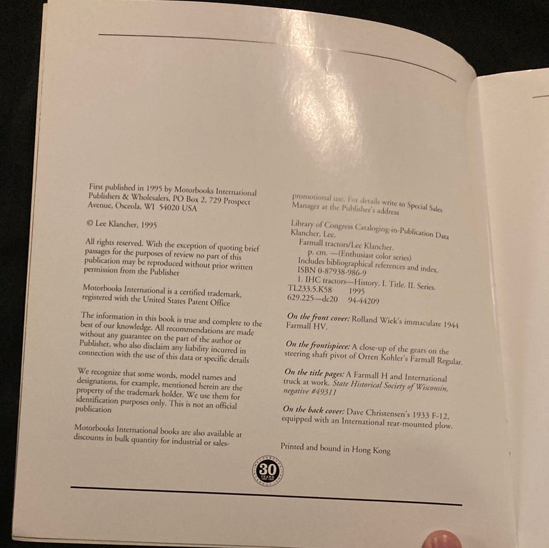 Enthusiast Color Series_ Farmall Tractors