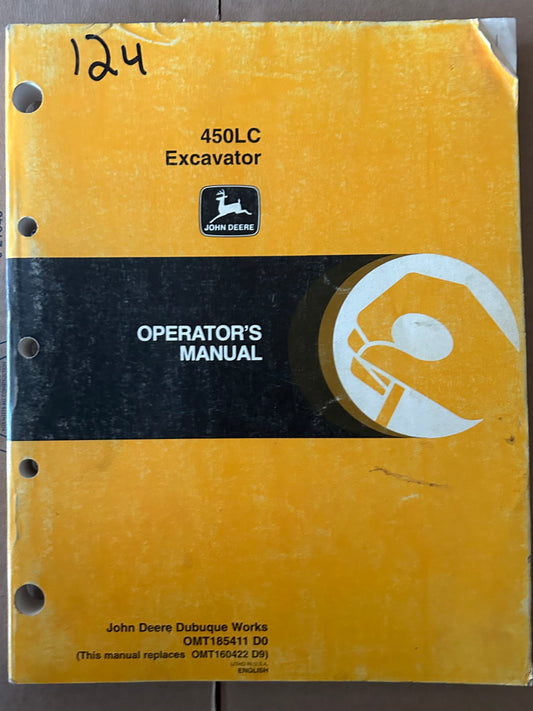 John Deere _ 450LC Excavator _ Operator’s Manual OMT185411 D0