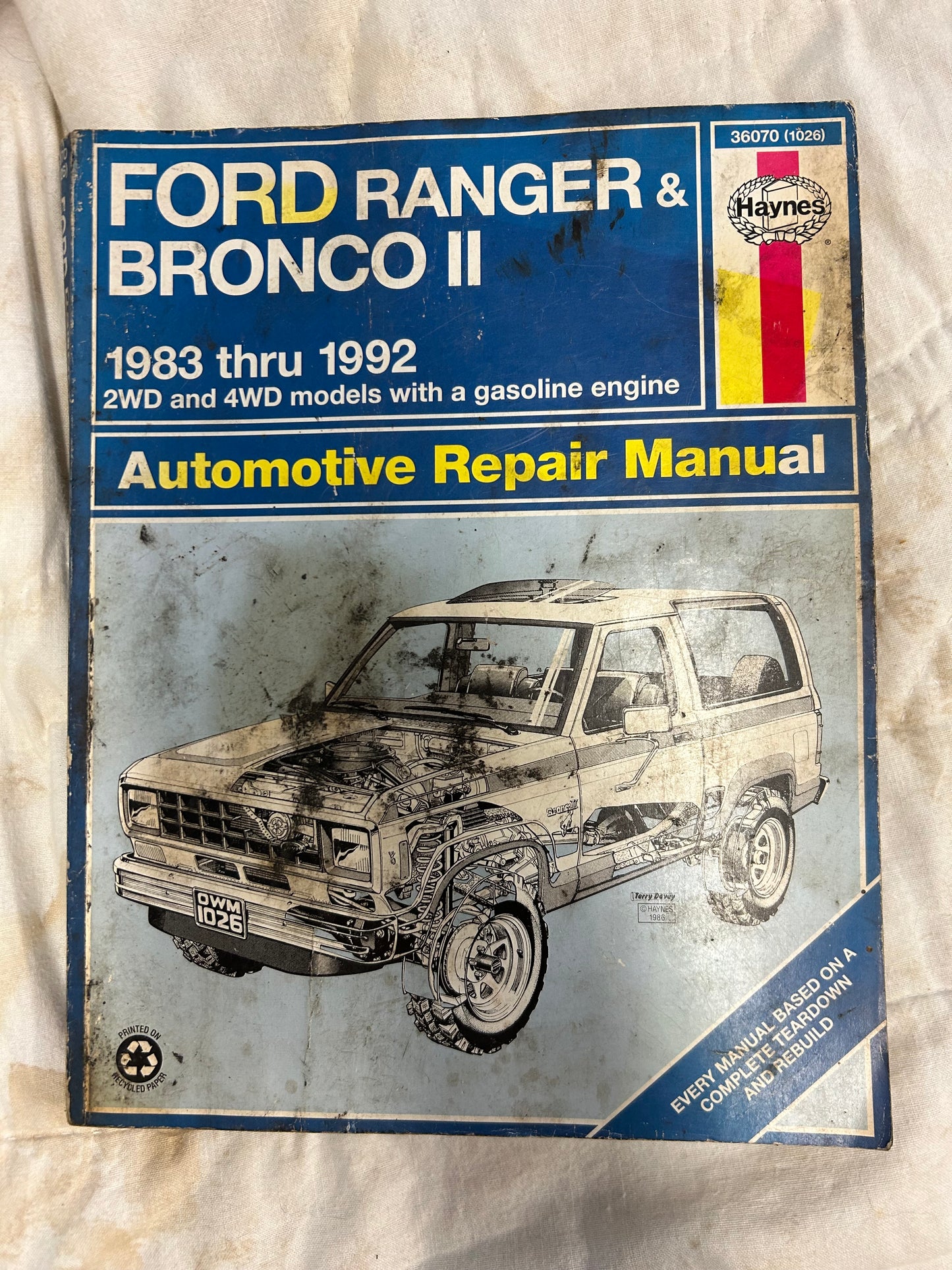 Ford Ranger & Bronco II _ 1983 thru 1992